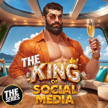 The King of Social Media - Hold & Win game tile