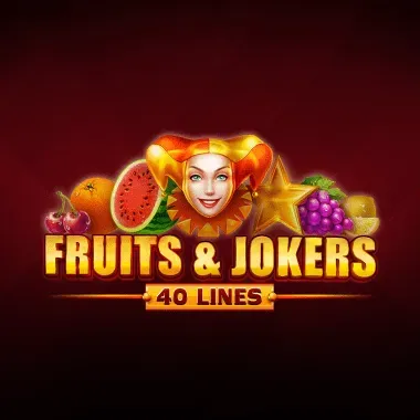 Fruits & Jokers: 40 Lines game tile