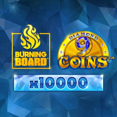 9 Coins Diamond Burning Board game tile